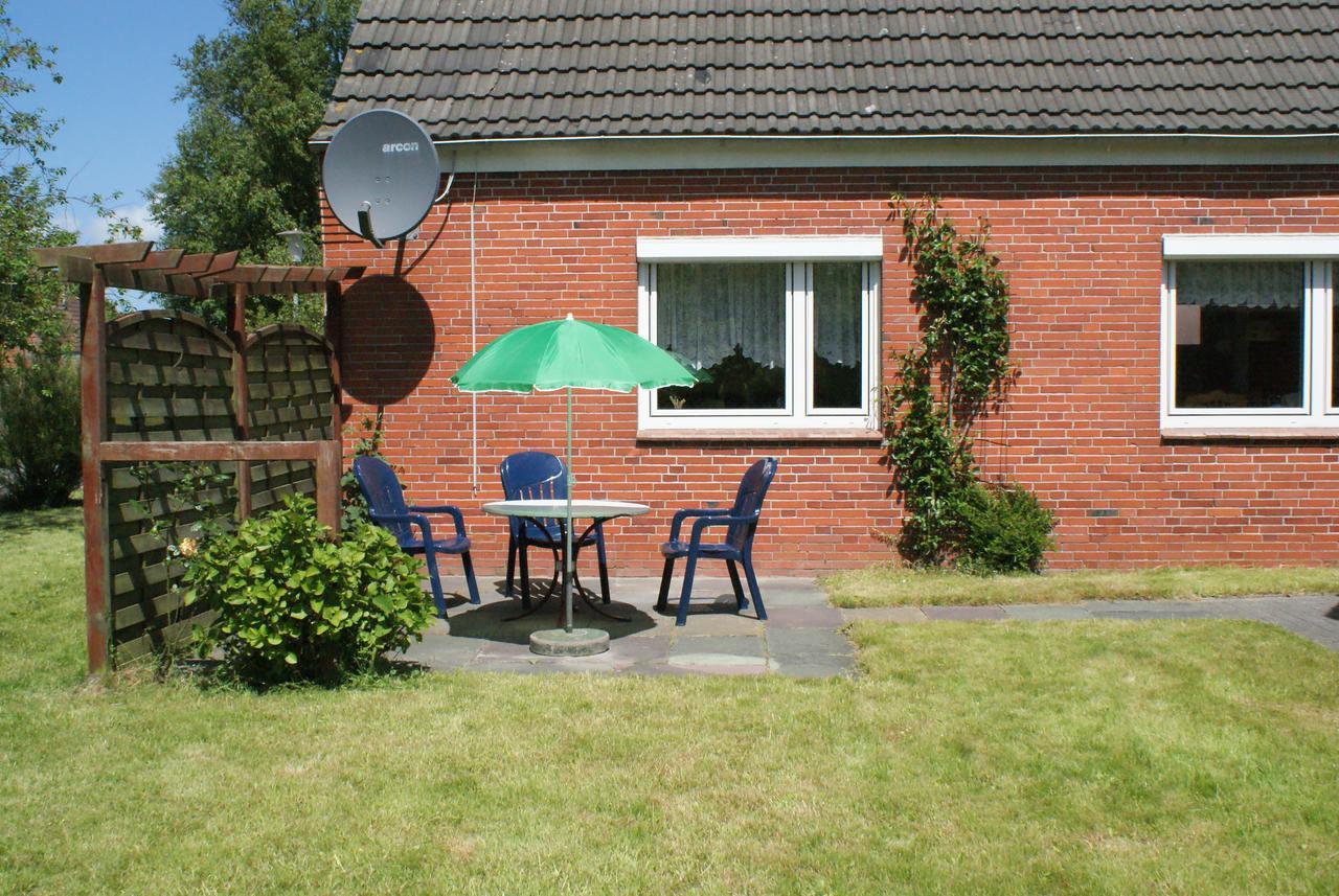 Ferienhaus Klabautermann Hage エクステリア 写真